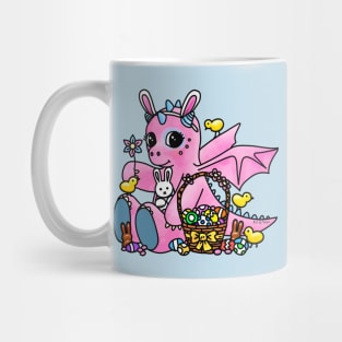 Pink Easter Dragon Mug